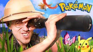 Professor Knabe im hohen Gras  New Pokémon Snap