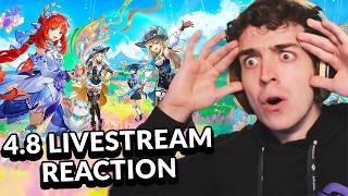 NATLAN IS HERE I CANT BELIEVE IT 4.8 LIVESTREAM REACTION  Genshin Impact