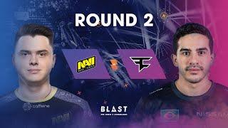 BLAST Pro Series Copenhagen 2019 - Round 2 - NAVI vs. FaZe