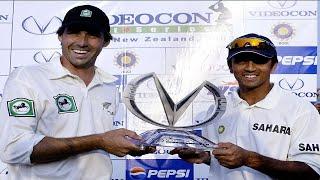 India vs New Zealand 2003 2nd Test Mohali - Yuvraj Singhs DEBUT Test