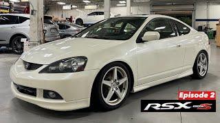 2006 Acura RSX Type-S DC5 Build  No-Start Repair  Idle Issue  Tein Coilover Installed Ep 2