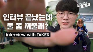 Faker the GOAT of LoL talks about his life meeting BTS role model and future goals