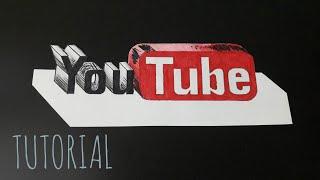 Merhaba YouTube  - 3D YouTube Logosu