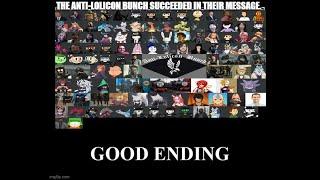 The Anti-Lolicon Bunch Endings