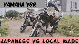 Yamaha YBR 125g 2018 Model  Japanese VS Local Pakistan Made Differences