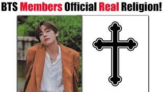 BTS Members Official REAL Religion 