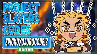 ALL NEW ROBLOX Update 1  Project Slayers SECRET *OP* CODES  ROBLOX 2023 CODES