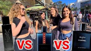 YSL MYSLF vs Prada Luna Rossa Ocean vs Bleu de Chanel - Fragrance Street Reaction