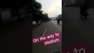Yesterday morning station road and near the stadium see 6am #viral #travel #vlog #cyclinglife #short