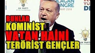 Erdoğan dan Boğaziçi ndeki Terörist Öğrencilere Sert Sözler