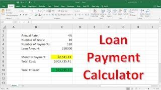 How To Calculate Loan Payments Using The PMT Function In Excel