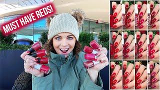 Top Red Nail Polish Picks for the Holidays