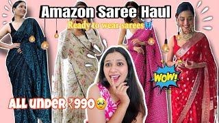 Amazon Ready to Wear SareeUnder ₹999Must Watch Aishwarya Rokade