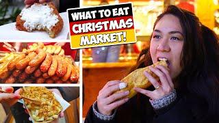 20 MUST EAT FOOD at GERMAN CHRISTMAS MARKETS