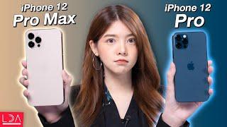 รีวิว iPhone 12 Pro กับ iPhone 12 Pro Max  คุ้มเงินหรือเปล่า? ซื้อเครื่องไหนดี?  LDA World