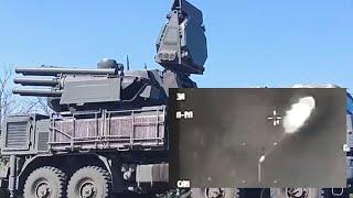 ЗРК Панцирь перехватывает ракету HIMARS Курская область