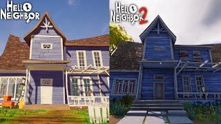 HELLO NEIGHBOR vs HELLO NEIGHBOR 2 Comparison