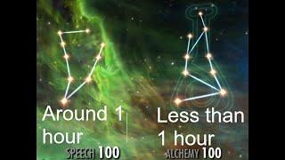 Skyrim Max Alchemy and Speech Method