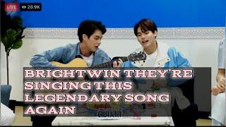 #brightwin BRIGHT AND WIN THEYRE SINGING THIS LEGENDARY SONG KAN-GO Bryjimz vlogs
