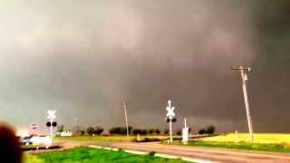 Tipton OK tornado and power flashes. 5-16-15. Mike Marz.