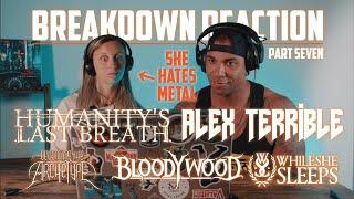 FORCING PEOPLE THAT HATE METAL TO REACT TO BRUTAL BREAKDOWNS - PART 7