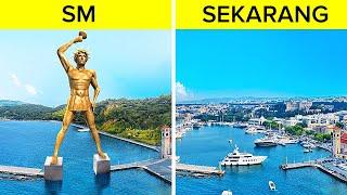 10 Keajaiban Dunia dari Zaman Kuno DULU VS SEKARANG