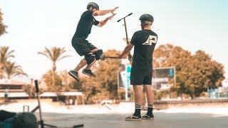 PARKOUR SCOOTER TRICKS IN SPAIN  KOTASODE 5