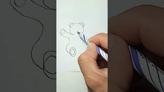 ONE LINE ART #shorts #shortvideo #art #funny #youtubeshorts #short #shortsfeed #song #viralshorts