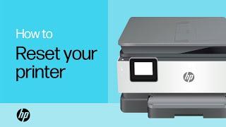 How to Reset your HP Printer  HP Printers  HP Support