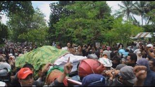 Pemakaman Santoso di Landangan Poso Pesisir