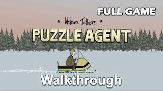 Puzzle Agent PC  100% Walkthrough  FULL GAME  HD  No Commentary