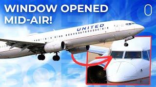 United Airlines Boeing 737 Diverts After Flight Deck Window Pops Open