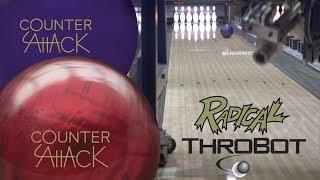 Radical Bowling  Counter Attack Solid & Pearl  ThroBot Ball Review  URD 07-02-19