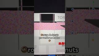 Roupa de donuts  festa no Roblox 2000 live  yt #viral #roblox