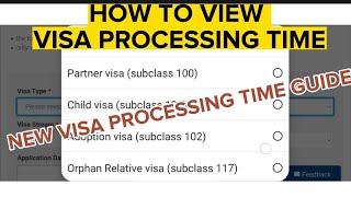 Australia Visa Processing Time Guide  Visa Processing Time