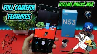 Realme narzo N53 Full Camera Features 