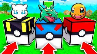 LUCKY BLOCKS Decide Our RANDOMIZED STARTER POKEMON in Minecraft PIXELMON