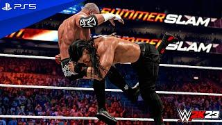 WWE 2K23 - Triple H vs. Roman Reigns - No Holds Barred Match  PS5™ 4K60
