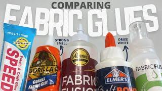 Which Fabric Glue is the Best? In Depth Review 2024 Testing Fabrics Consistency Strength