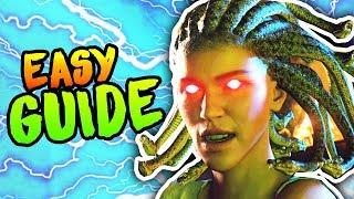 COMPLETE ANCIENT EVIL EASTER EGG GUIDE TUTORIAL Black Ops 4 Zombies Easter Egg Walkthrough