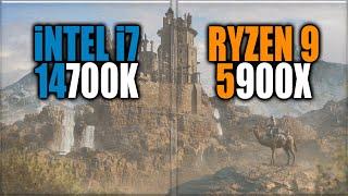 i7 14700K vs 5900X Benchmarks - Tested in 15 Games and Applications