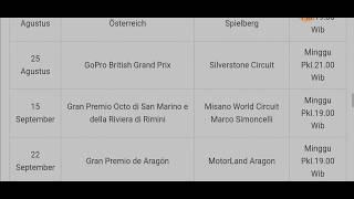 Jadwal MotoGP 2019 Trans7 dan Jam Tayang