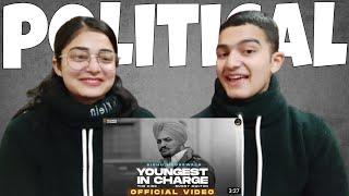 YOUNGEST IN CHARGE OFFICIAL VIDEO SIDHU MOOSE WALA  SUNNY MALTON  REACTION