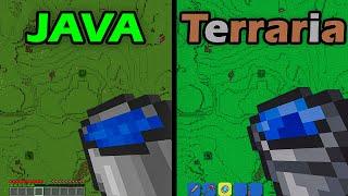 water bucket MLG as java vs terraria