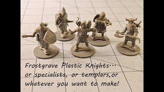 Northstar Miniatures  The Frostgrave Knights plastic kit arrives