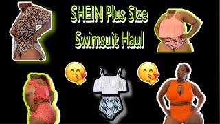 SHEIN PLUS SIZE SWIMSUIT HAUL My Daughter Rates My Swimsuits