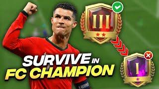 How To SURVIVE in FC CHAMPION RANK…HOW TO NOT GET DEMOTED in EA FC Mobile 24