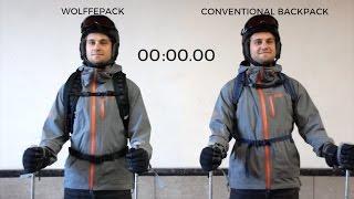 Wolffepack Summit vs Conventional Backpack Speed Test