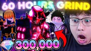 I Spent 60+ HOURS and 300000 Gems Obtaining 0.01% SECRET IGRIS in Anime Defenders Update 1