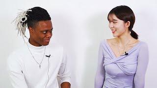 Korean Girl First Meeting Hot Black Man